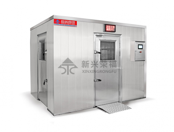 中央廚房餐具消毒神器,新興榮福熱風(fēng)循環(huán)消毒存儲(chǔ)庫(kù)